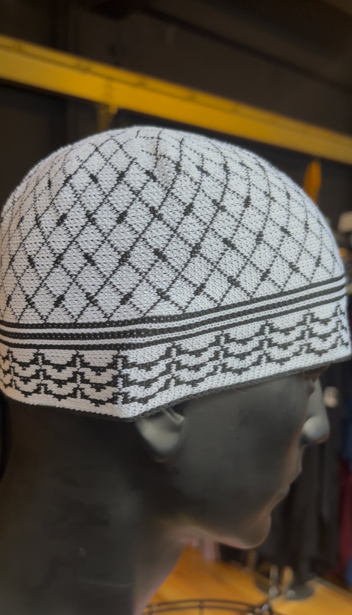 Black & White Kufi
