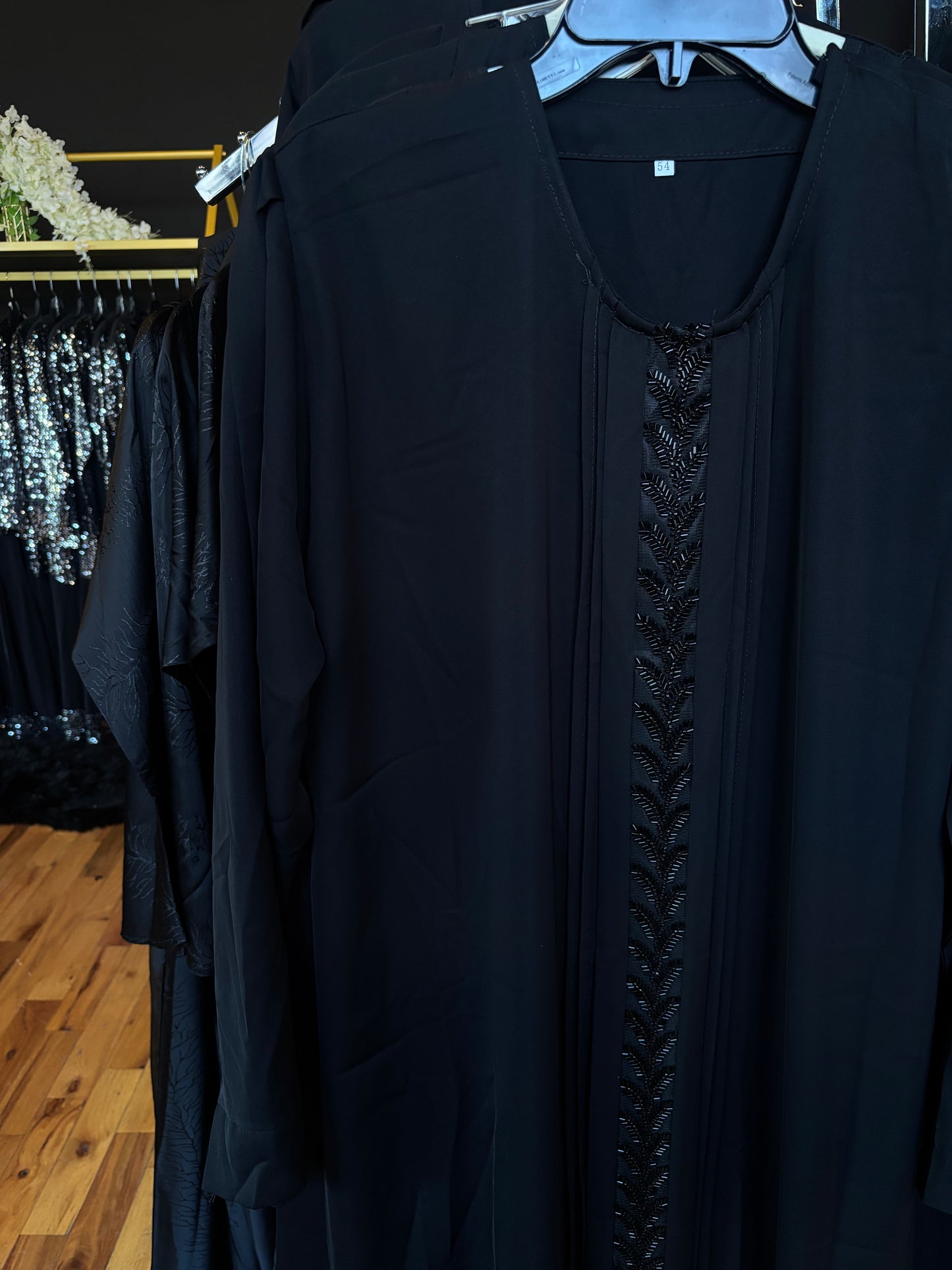 Black Ameenah Abaya