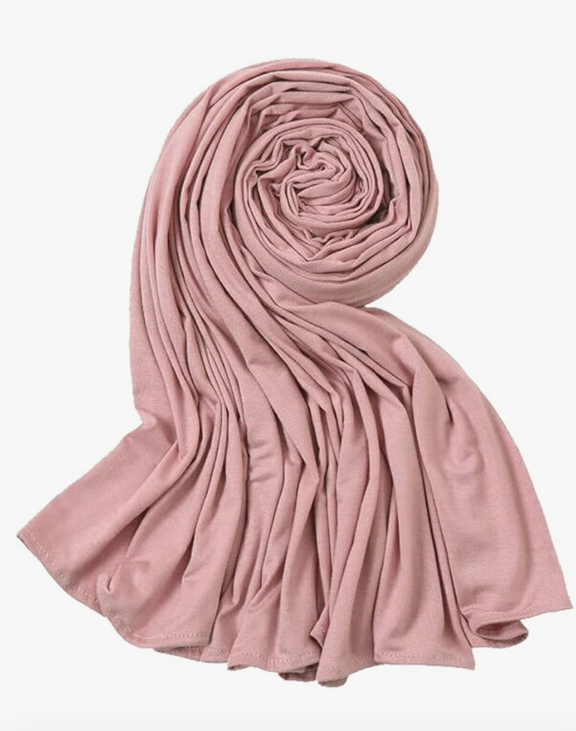 Premium Long Soft Jersey Hijabs Blush