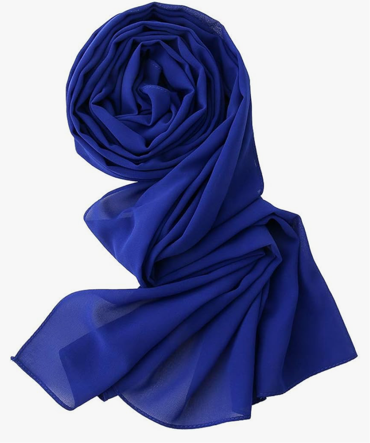 Chiffon Royal Blue Hijab