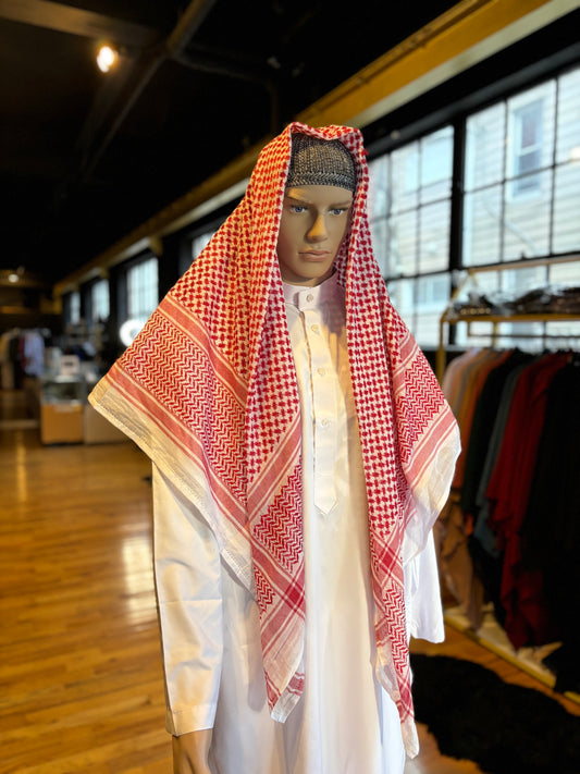 Kafiyah Redvector Products – Hurlum K. Clothing Company Islamic Store