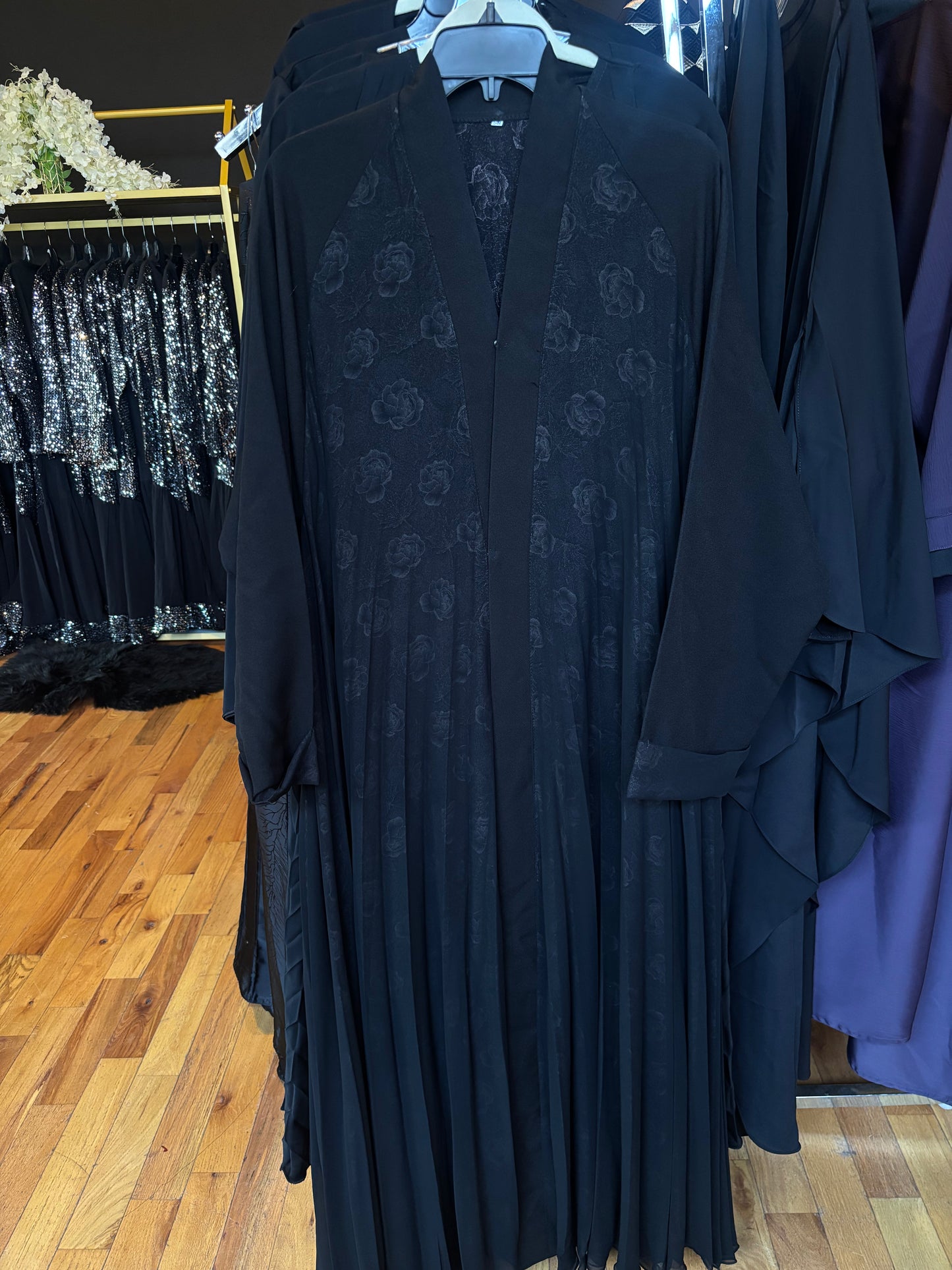 Pleated Abaya