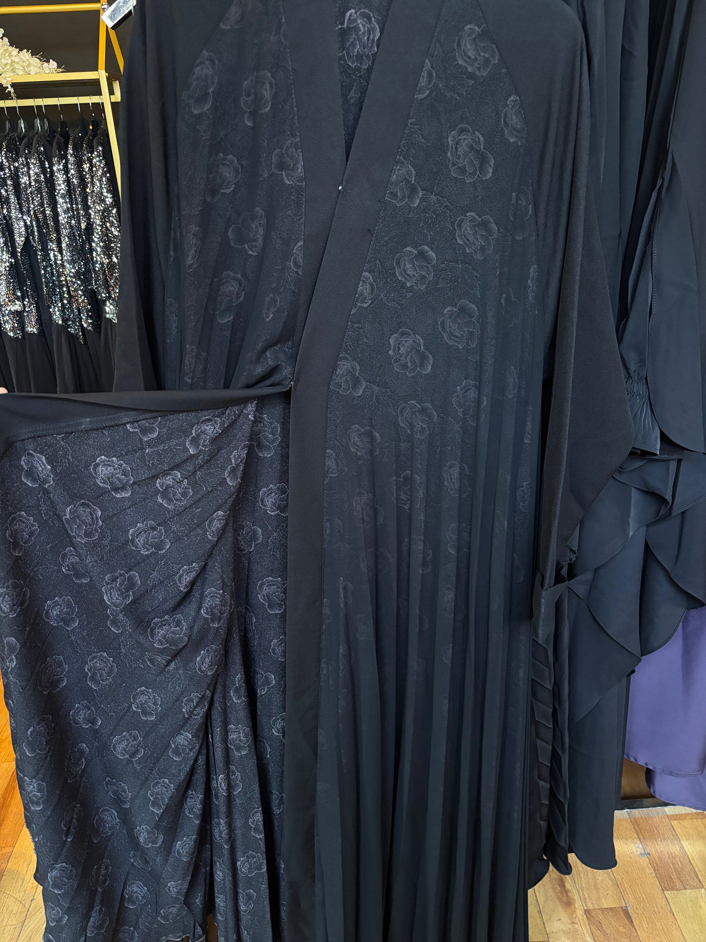 Pleated Abaya