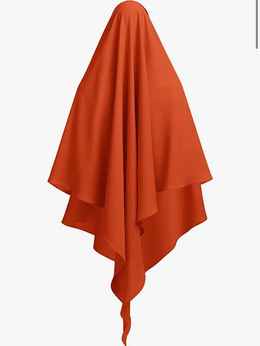 Orange Khimar