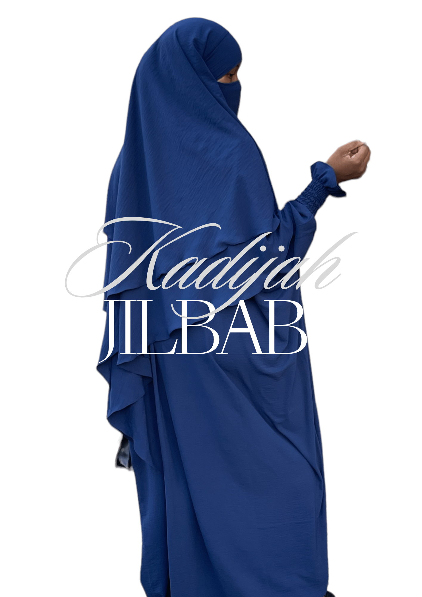 Khadijah Jilbab Navy Blue