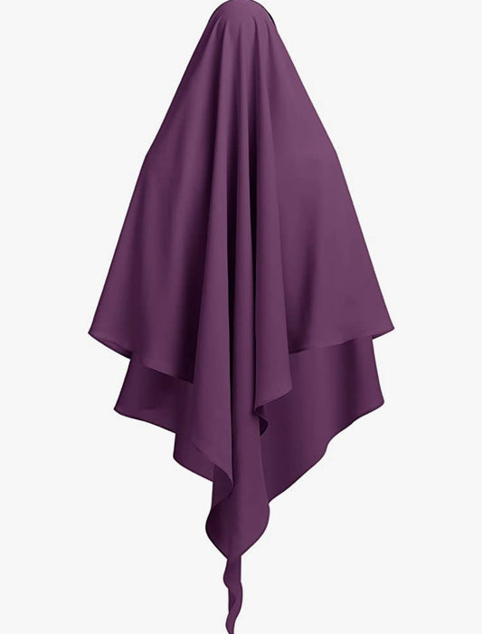 Purple Khimar