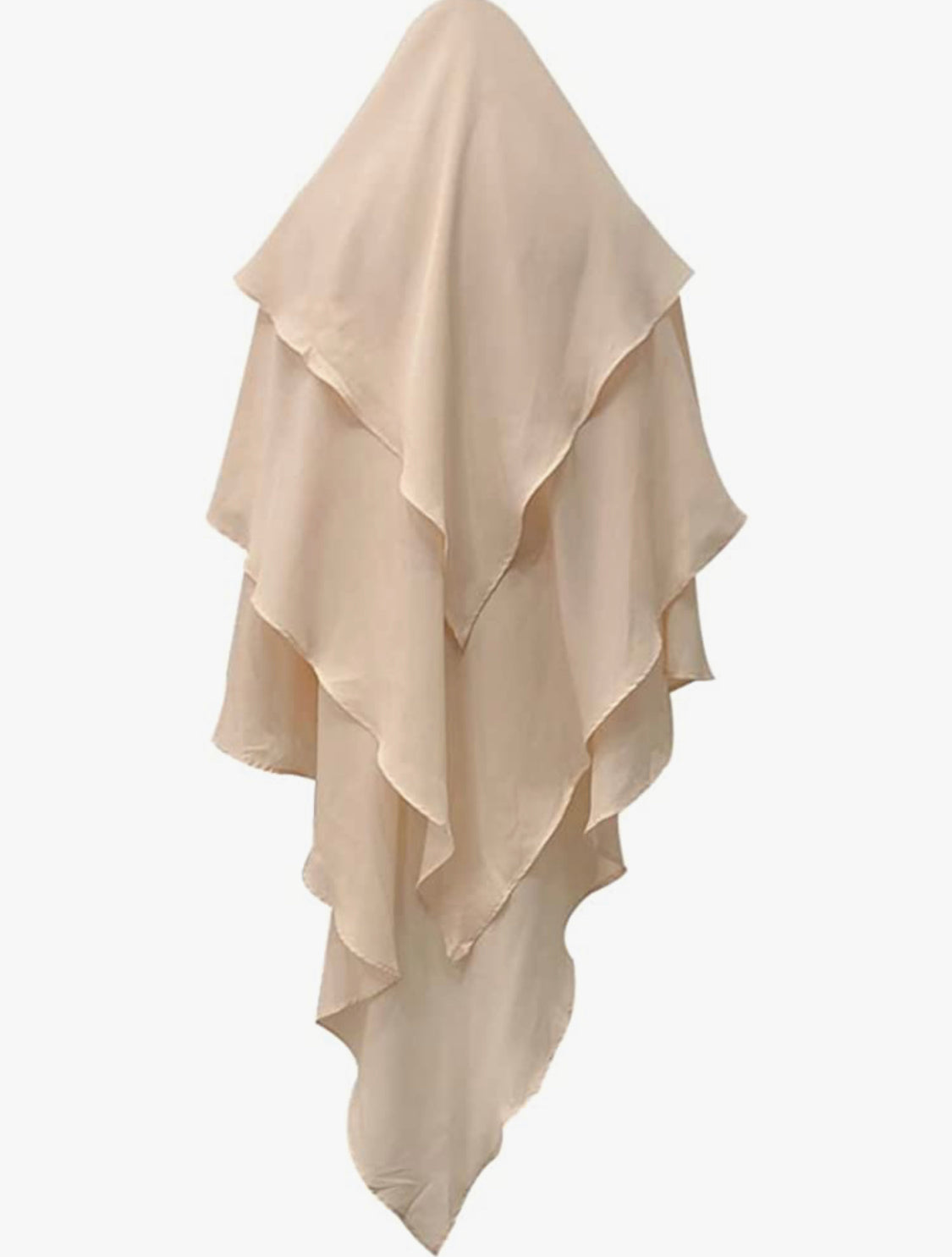 Apricot 3 Layered Khimar