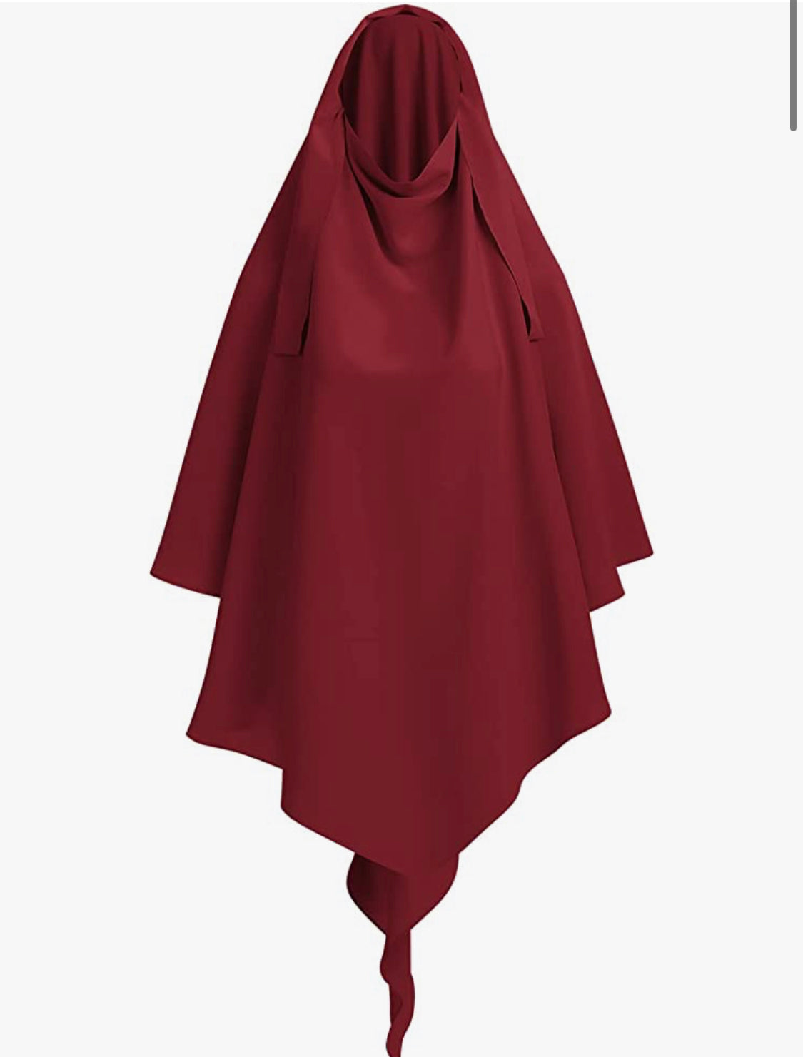 Wine Red Khimar